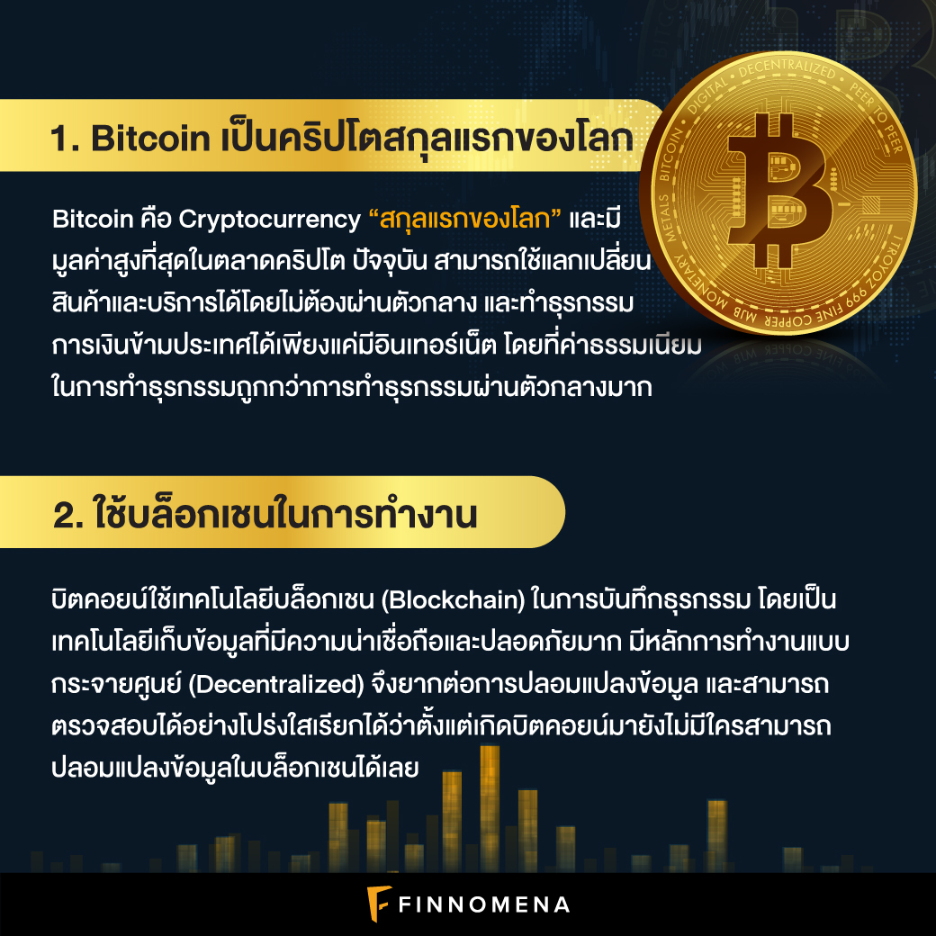 7 เรื่องที่ต้องรู้ก่อนซื้อ Bitcoin - Finnomena