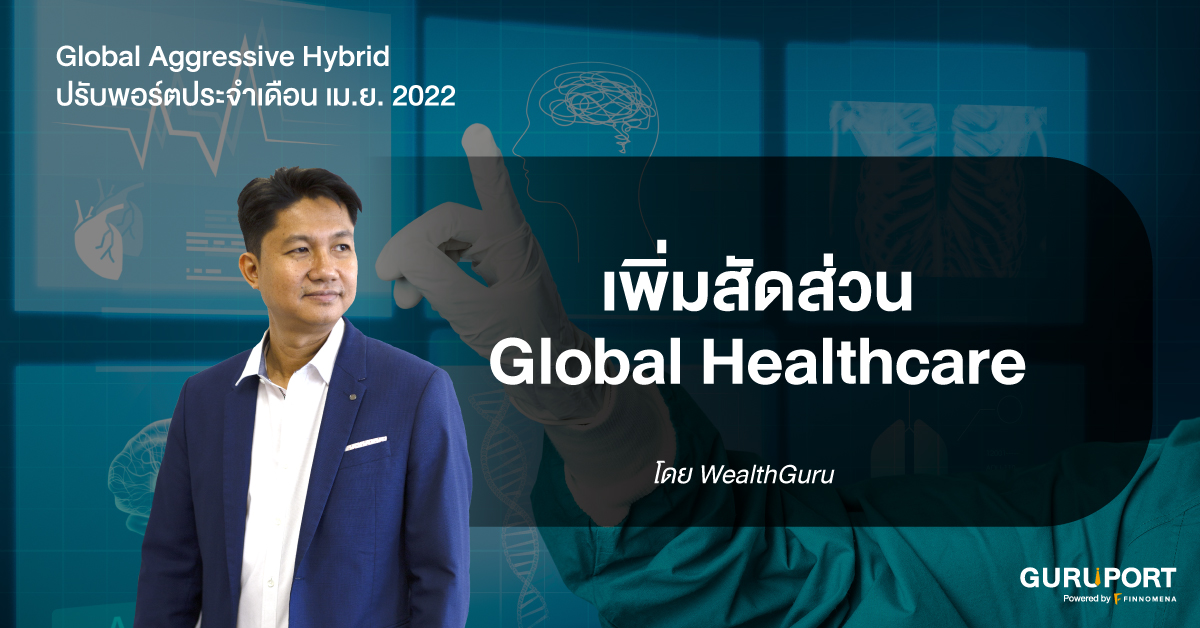 Global Aggressive Hybrid ปรับพอร์ตประจำเดือน เม.ย. 2022: เพิ่มสัดส่วน Global Healthcare