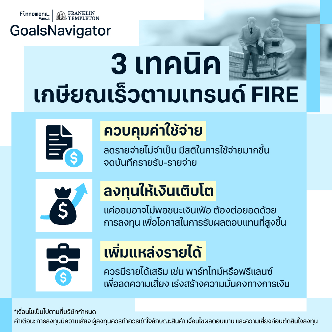 แนวคิด FIRE เกษียณเร็วไฟลุก ทำได้จริงไม่ใช่แค่ฝัน!