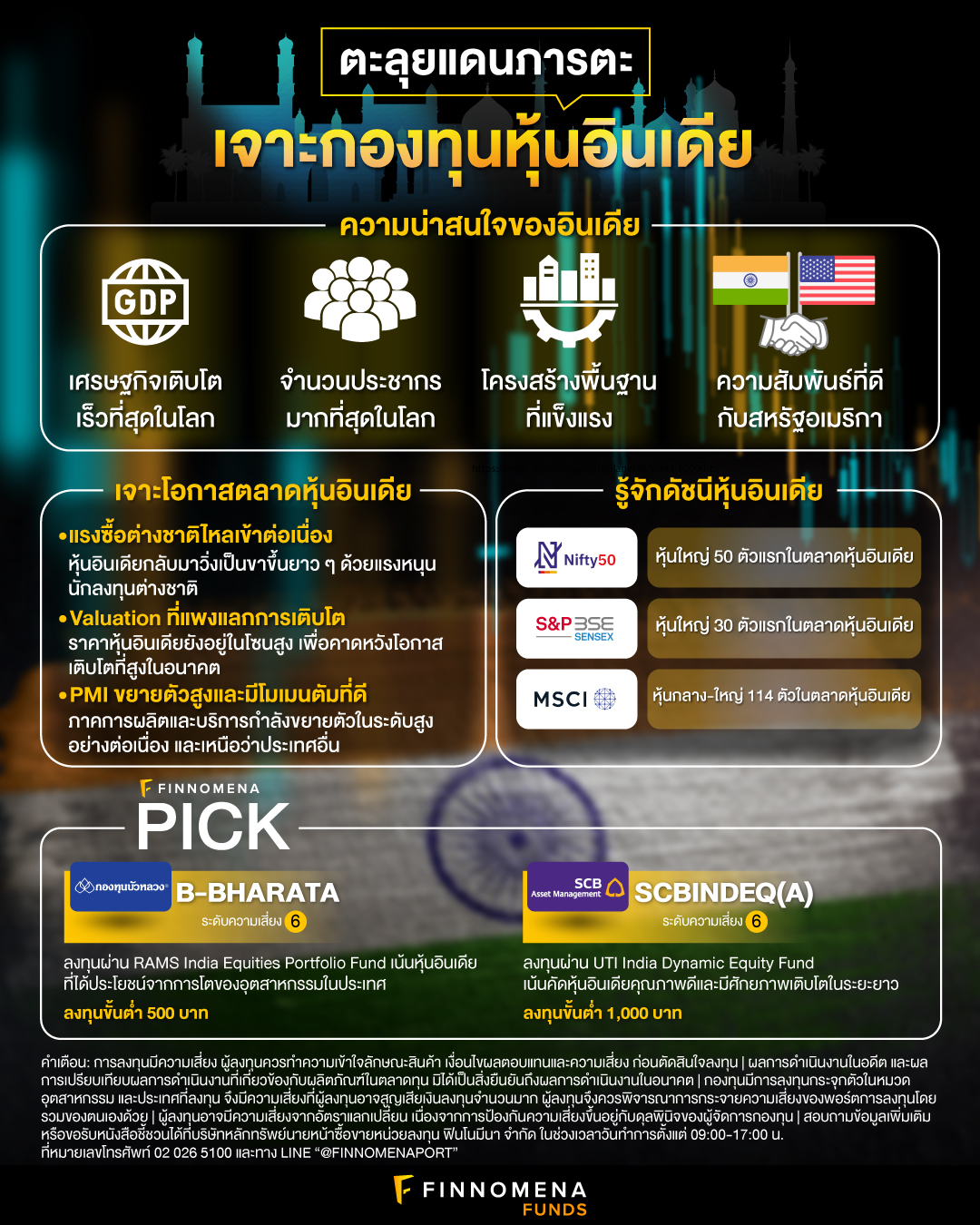กองทุนหุ้นอินเดีย