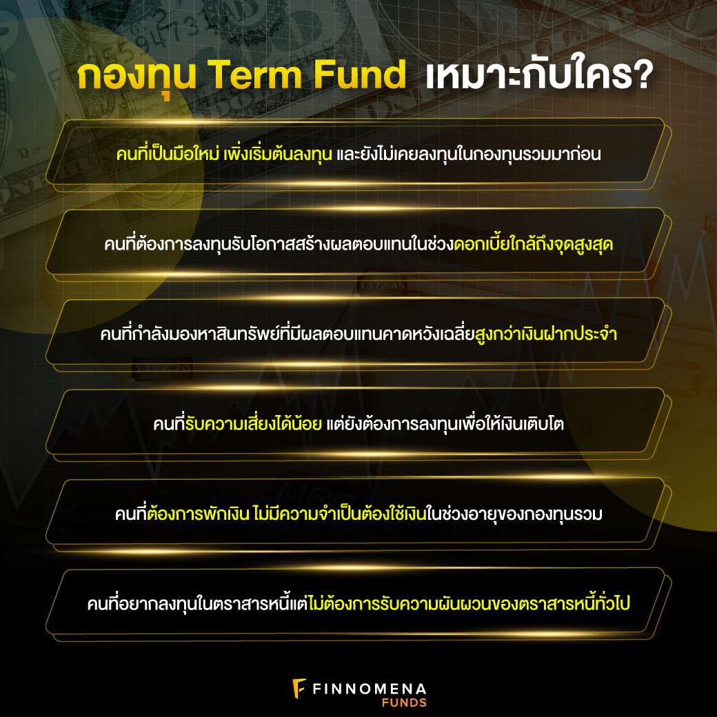 กองทุน Term Fund คืออะไร? ทางเลือกอีกสไตล์ของคนไม่ชอบเสี่ยง