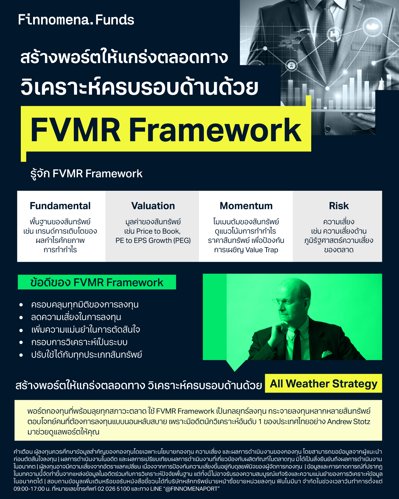 สร้างพอร์ตให้แกร่งตลอดทาง วิเคราะห์ครบรอบด้านด้วย FVMR Framework