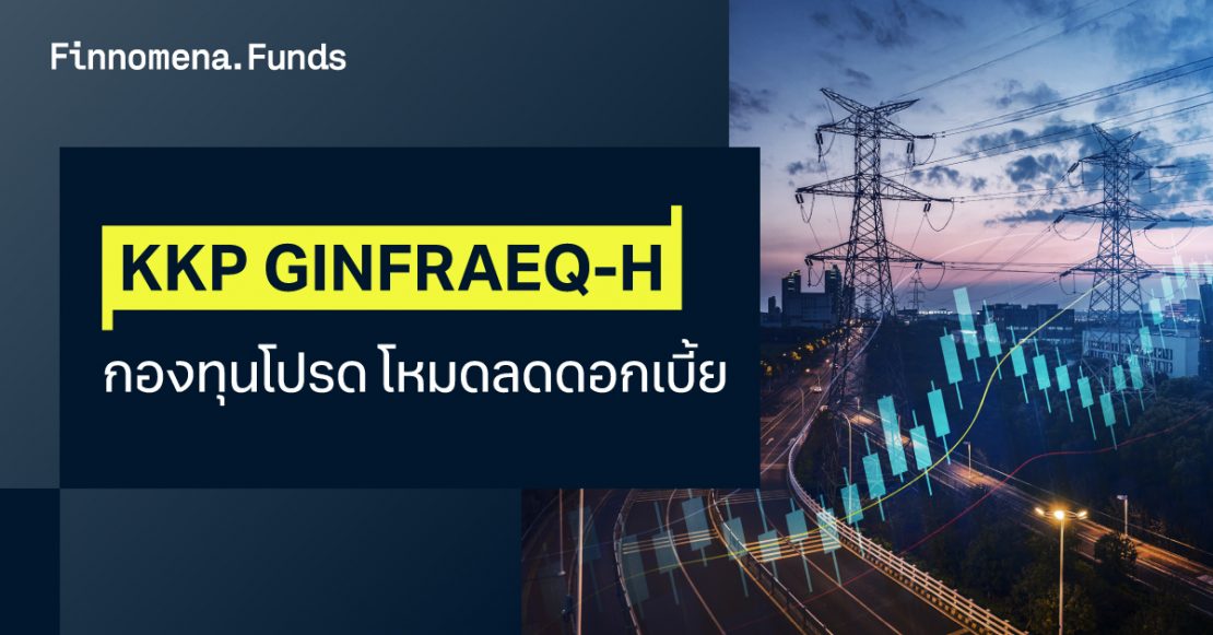 KKP GINFRAEQ-H กองทุนโปรด โหมดลดดอกเบี้ย