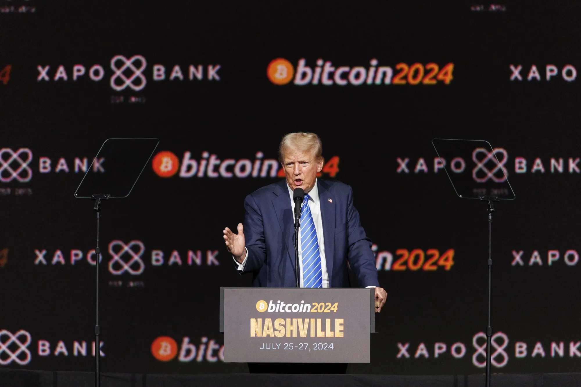 Donald Trump สนับสนุน Bitcoin