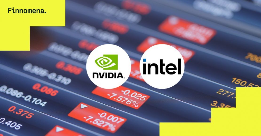 Nvidia เบียด Intel หลุด Dow Jones