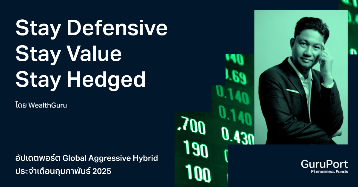 อัปเดตพอร์ต Global Aggressive Hybrid Portfolio กุมภาพันธ์ 2025: ยังคง Stay Defensive, Stay Value และ Stay Hedged