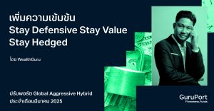 ปรับพอร์ต Global Aggressive Hybrid Portfolio มีนาคม 2025: เพิ่มความเข้มข้นของกลยุทธ์ Stay Defensive, Stay Value และ Stay Hedged
