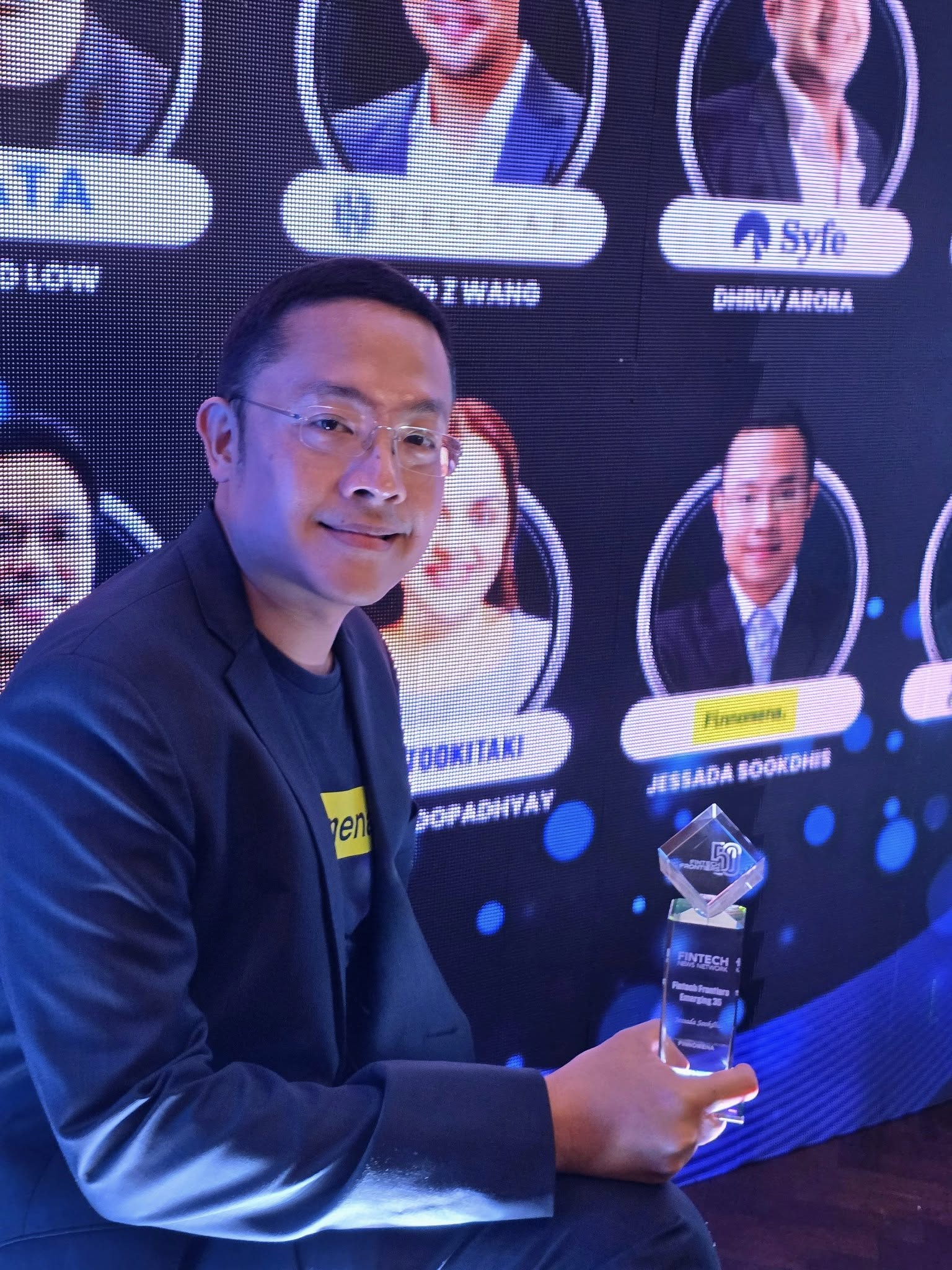 เจษฎา สุขทิศ CEO Finnomena คว้ารางวัล Top 50 Fintech Founders แห่ง ASEAN ในงาน Fintech Frontiers Awards 2025