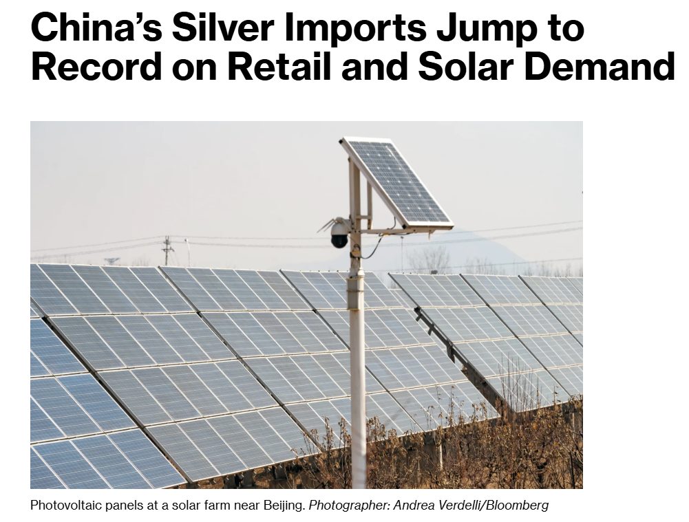 Demand Silver ของประเทศจีน